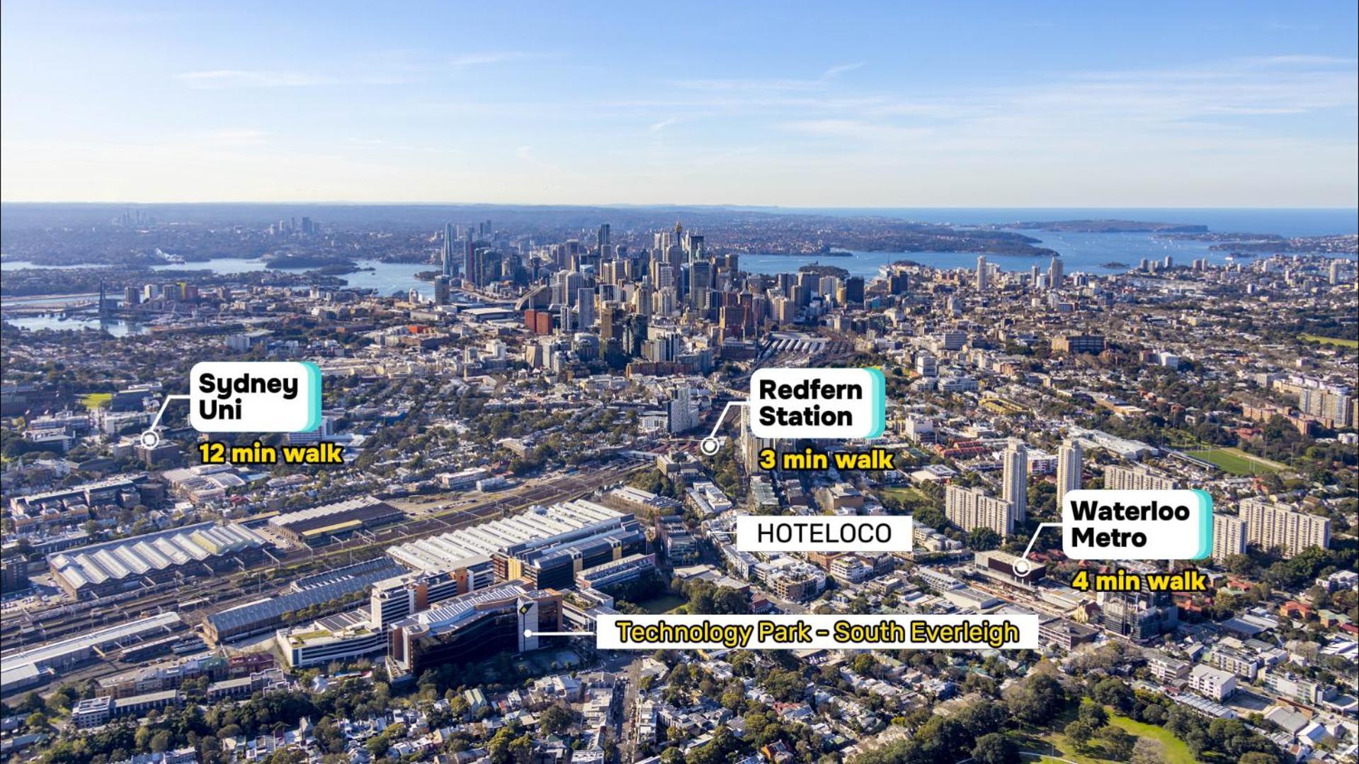Hoteloco Sidney Exterior foto